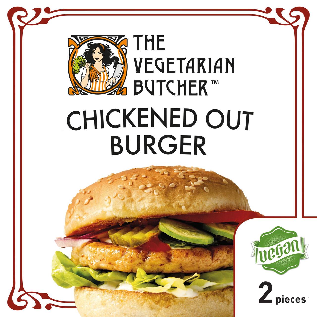 The Vegetarian Butcher Chickened Out Vegan Chicken Burger 160g
