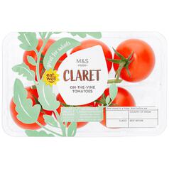 M&S Vine Ripened Claret Tomatoes 230g