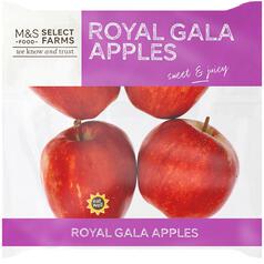 M&S Royal Gala Apples 4 per pack