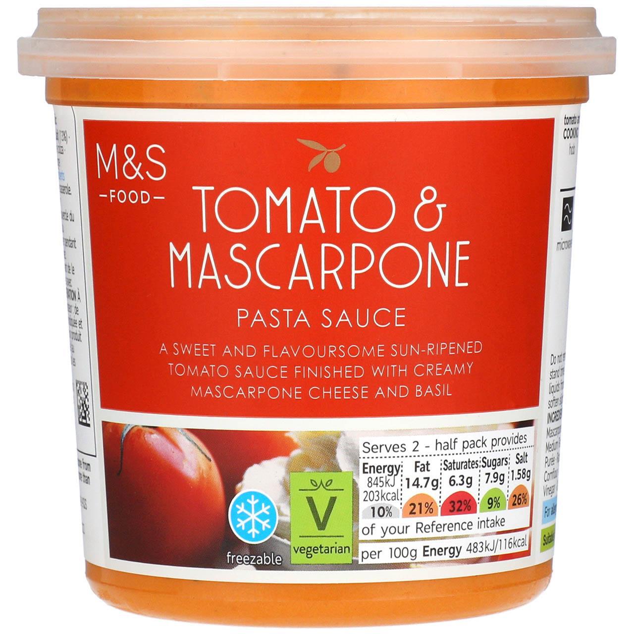 M&S Tomato & Mascarpone Sauce 350g