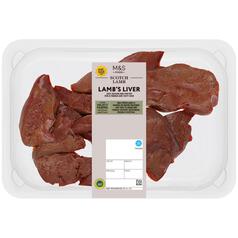 M&S Select Farms British Lamb's Liver Typically: 250g
