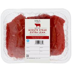 M&S Select Farms Minute Steak Extra Lean 250g