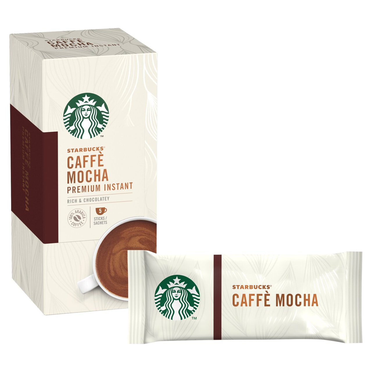 STARBUCKS Mocha Instant Coffee Sachets 5 per pack
