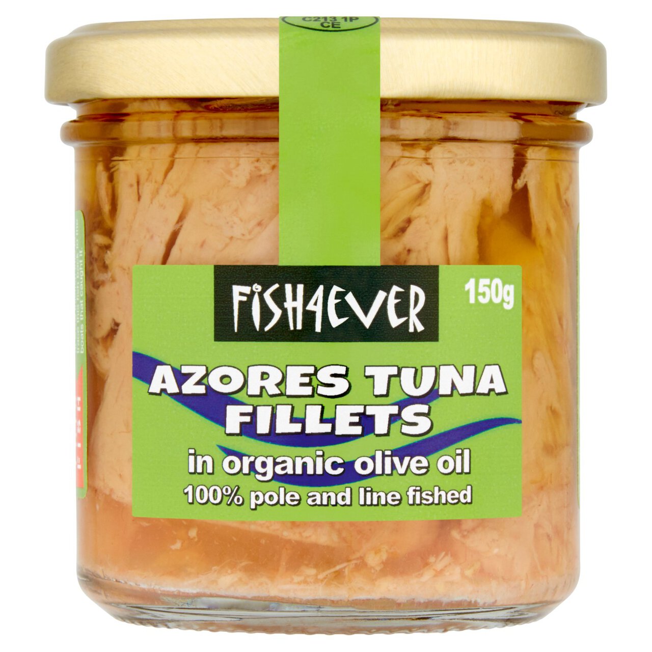 Fish 4 Ever Azores Tuna Fillets in Organic Olive Oil 150g
