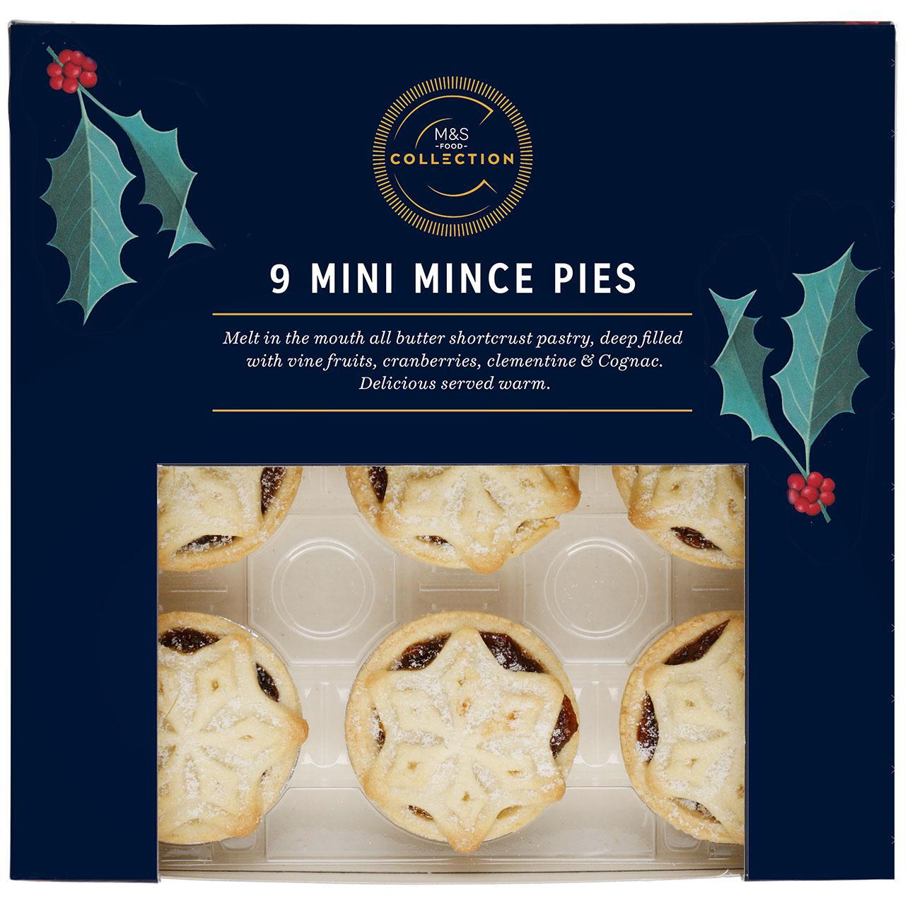 M&S Collection 9 Mini Mince Pies 256g