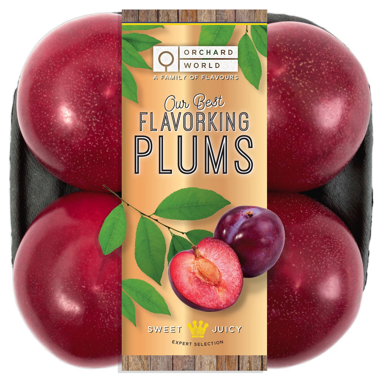 OrchardWorld Flavorking Plums 4 per pack