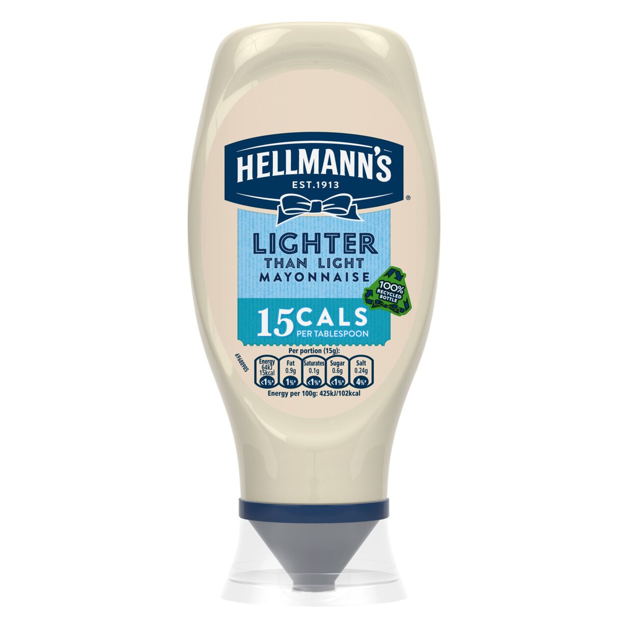 Hellmann's Lighter than Light Squeezy Mayonnaise 430ml