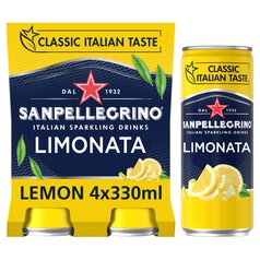 San Pellegrino Classic Taste Lemon 4 x 330ml