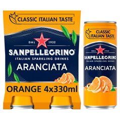 San Pellegrino Classic Taste Orange 4 x 330ml