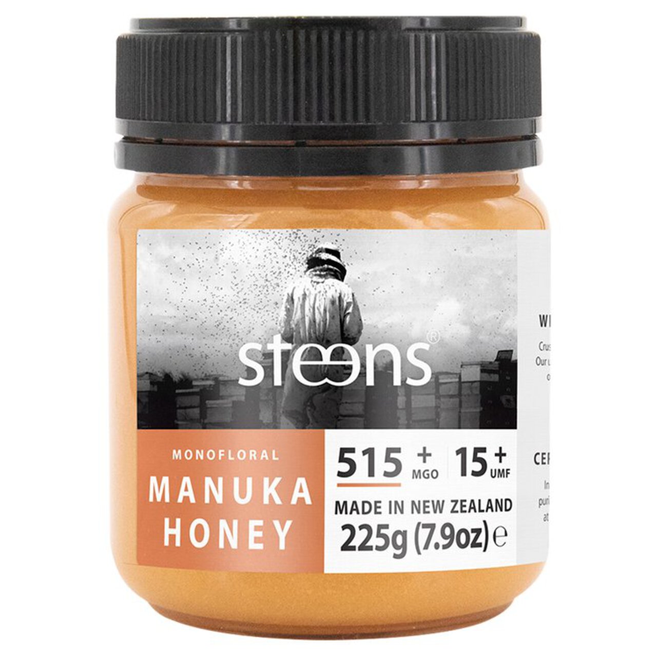 Steens MGO 514 UMF15 Manuka Honey 225g