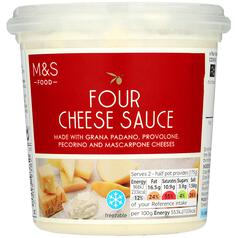 M&S Four Cheese Sauce 350g