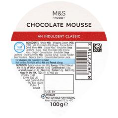 M&S Chocolate Mousse 100g