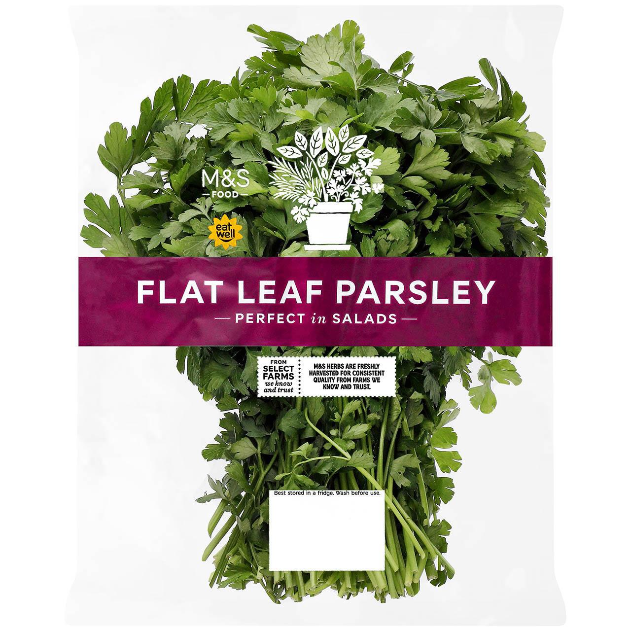 Cook With M&S Large Flat Leaf Parsley 100g