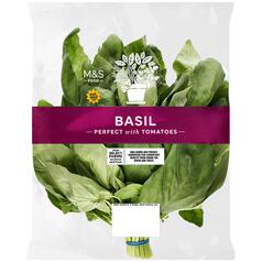Cook With M&S Large Basil 100g
