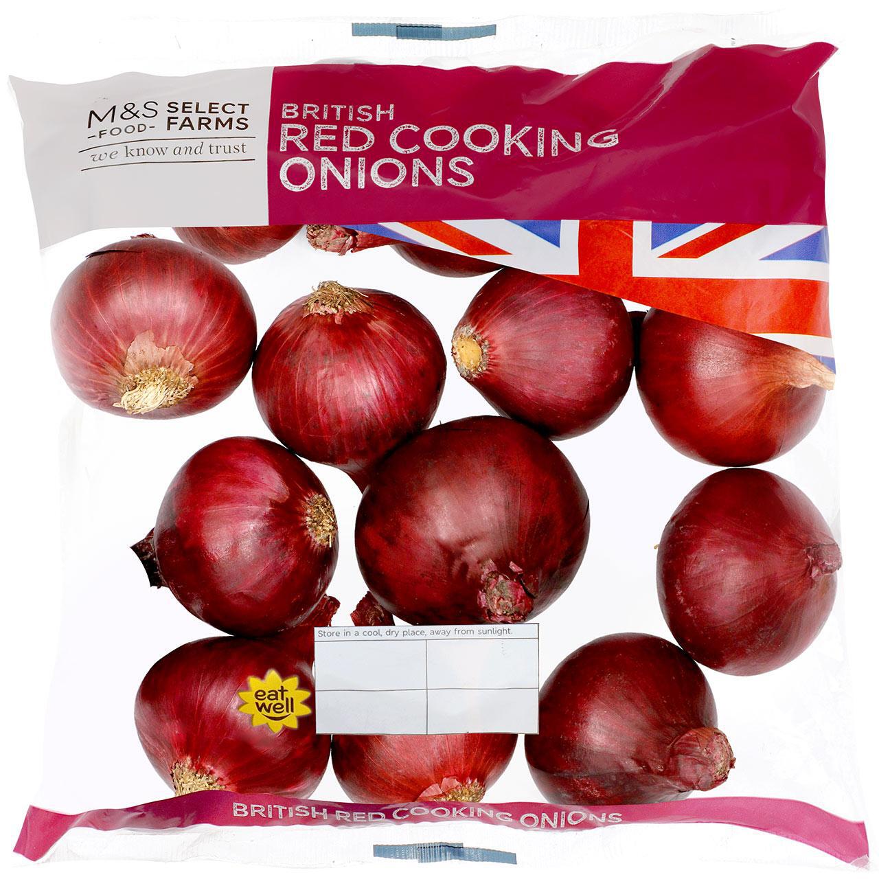 M&S Red Cooking Onions 1kg