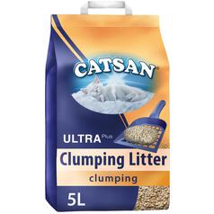 Catsan Ultra Clumping Odour Control Cat Litter 5L 5l