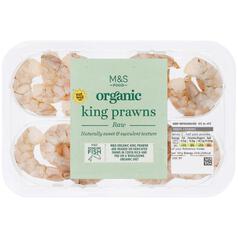 M&S Organic King Prawns 150g