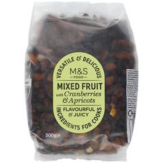 M&S Mixed Fruit with Cranberry & Apricot 500g