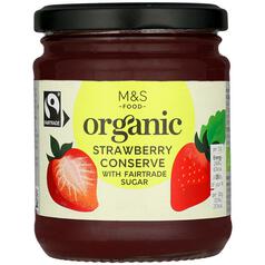 M&S Organic Fairtrade Strawberry Conserve 340g