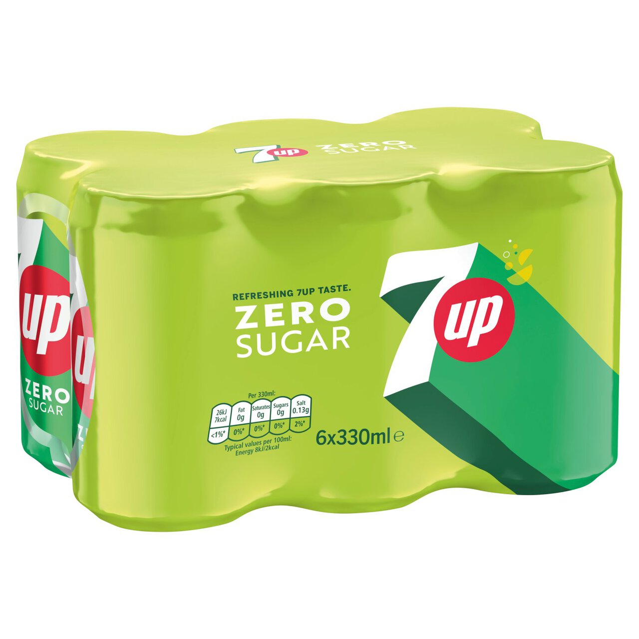 7UP Zero 6 x 330ml | Zoom