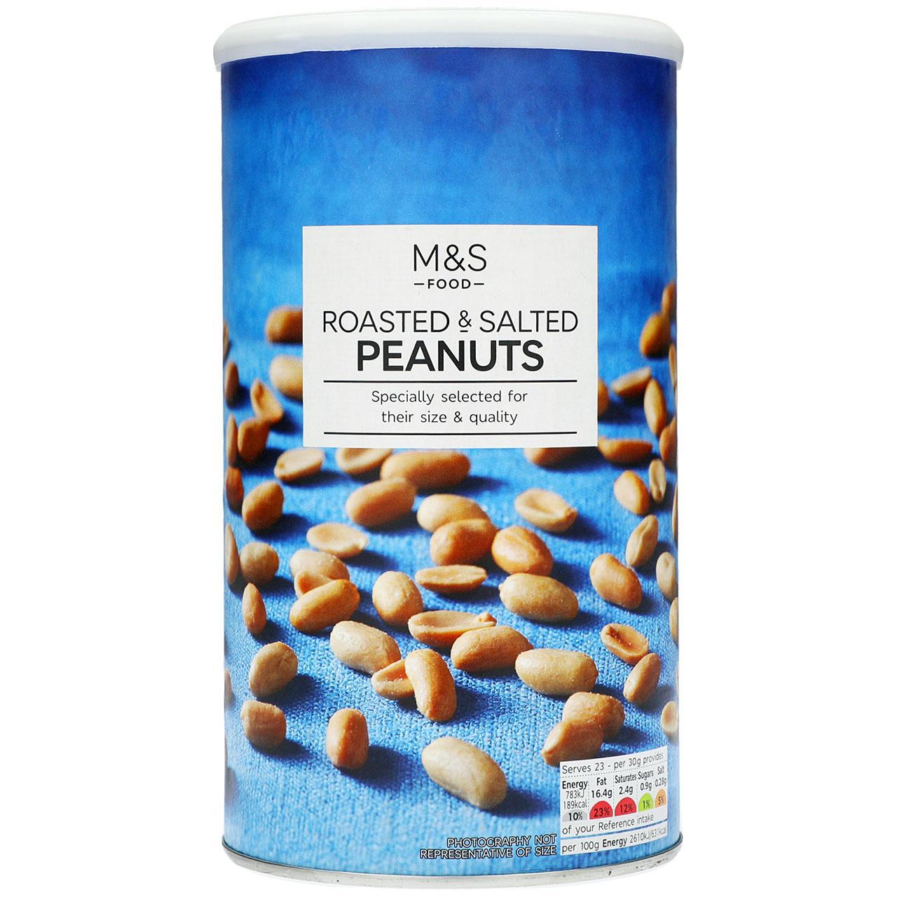 M&S Roasted & Salted Peanuts 690g