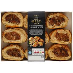 M&S 9 Our Best Ever Sausage Rolls 420g