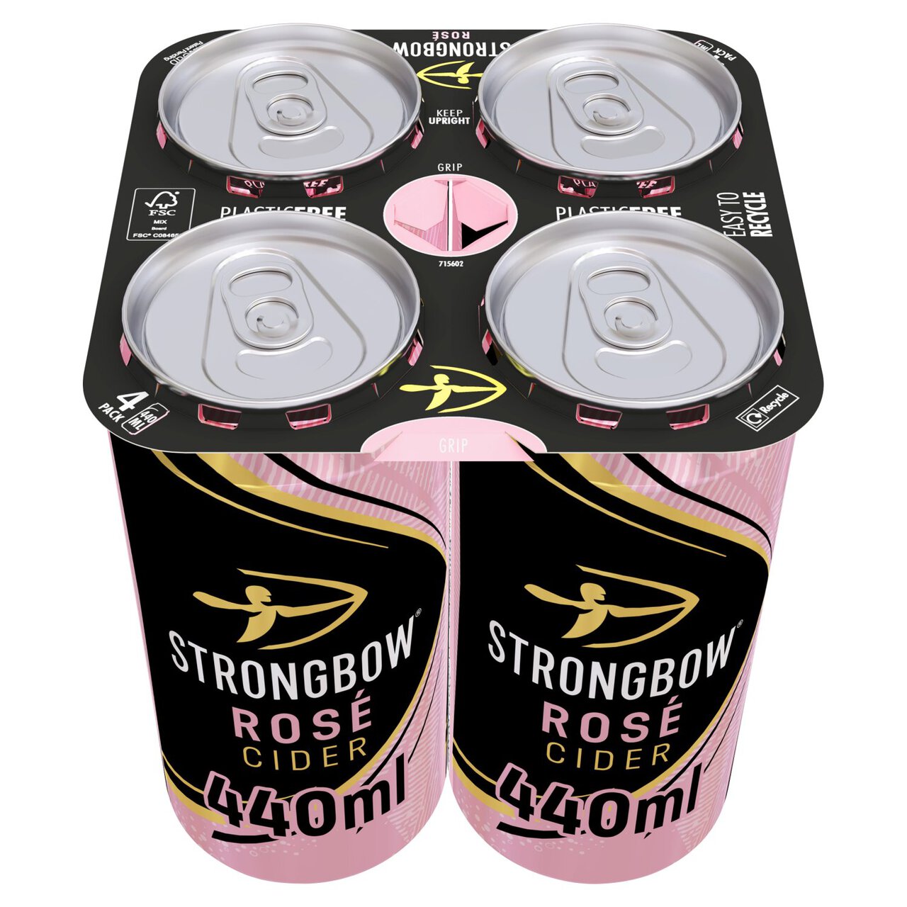 Strongbow Rose Cider 4 x 440ml