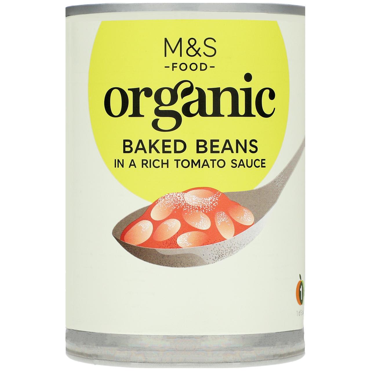 M&S Organic Baked Beans 400g