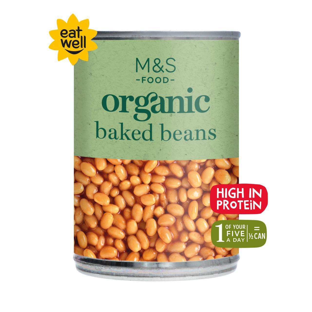 M&S Organic Baked Beans 400g