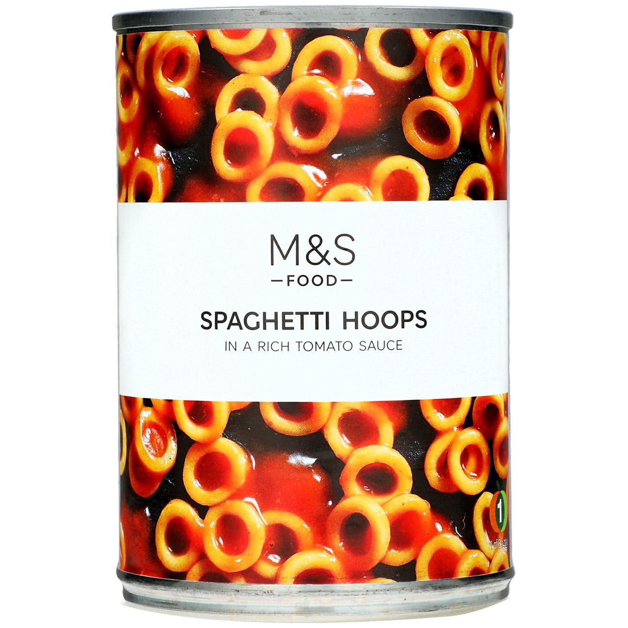 M&S Spaghetti Hoops 410g