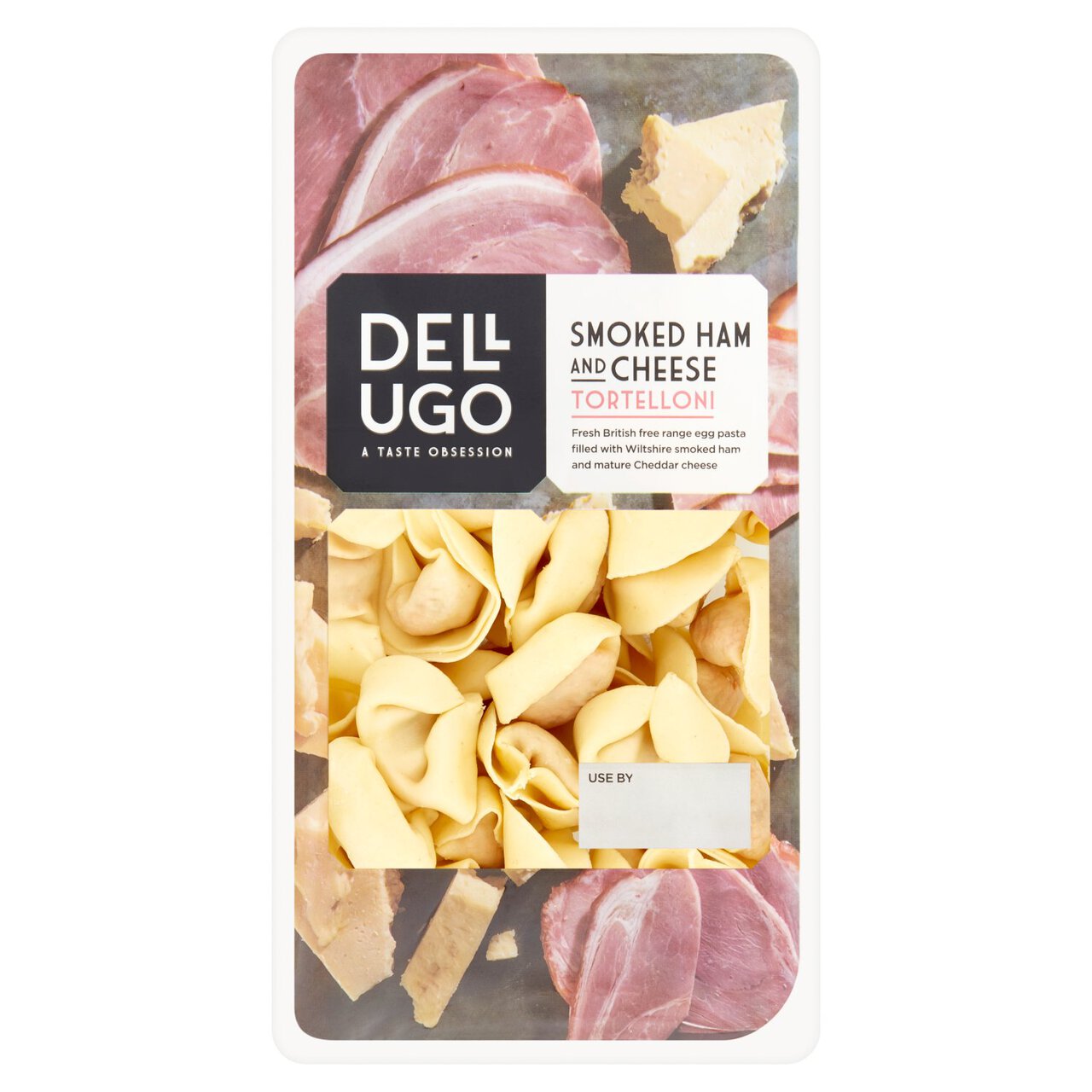 Dell Ugo Cheese & Smoked Ham Tortelloni 300g