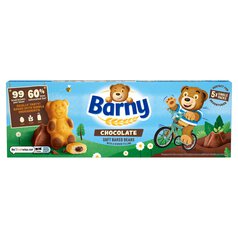 Barny Chocolate Sponge Bear 5 Pack Multipack 125g