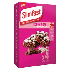 SlimFast Rocky Road Meal Bar Multipack 4 x 60g