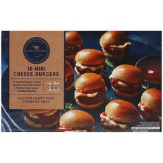 M&S Collection 10 Mini Cheese Burgers 375g
