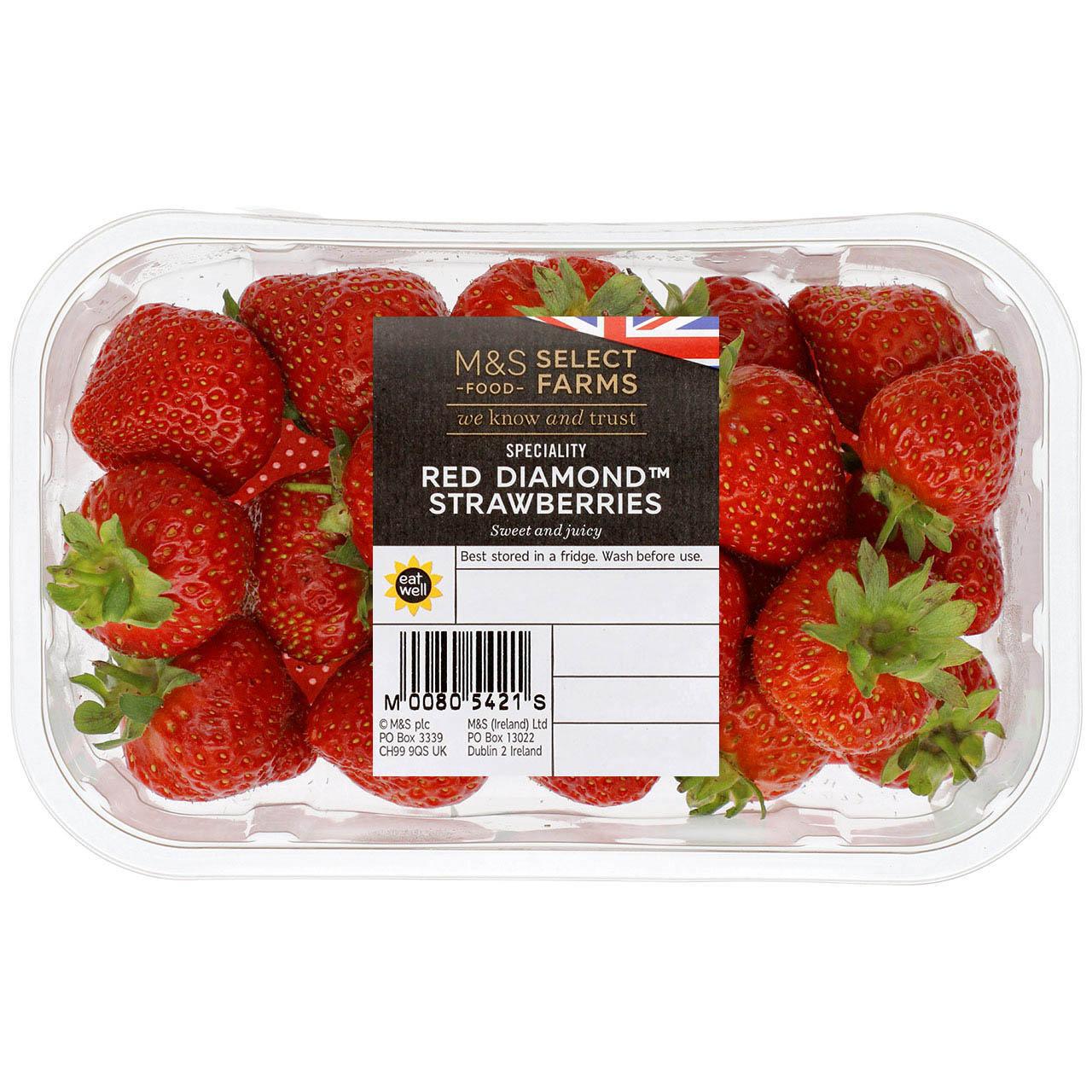 M&S British Red Diamond Strawberries 227g