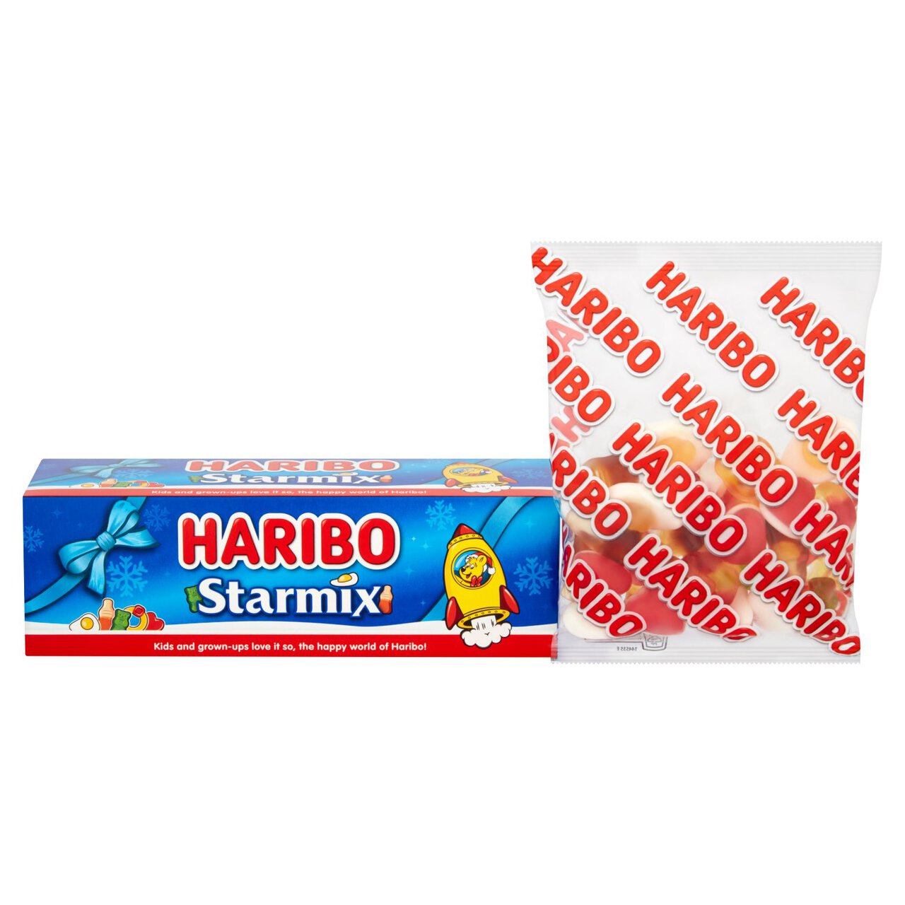 Haribo Starmix Christmas Stocking Filler Sweets Tube 120g