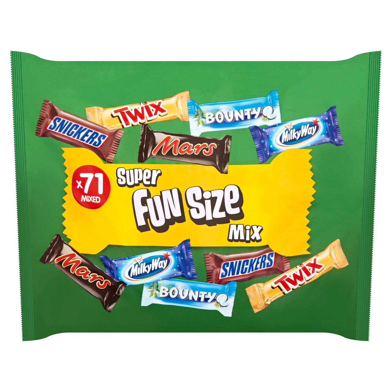 Mars, Snickers, Milky Way & More Funsize Milk Chocolate Party Bag 1.425kg