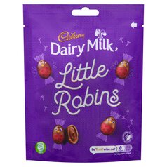 Cadbury Dairy Milk Little Robins Chocolate Bag 77g