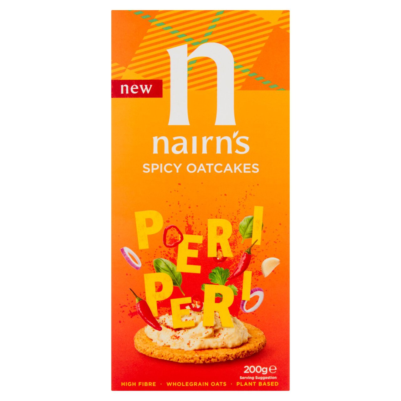 Nairns Spicy Oatcakes - Peri Peri 200g
