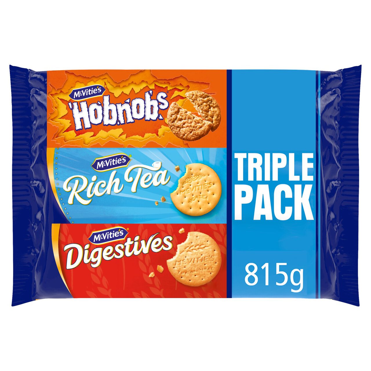 McVitie's Biscuits Triple Pack 815g