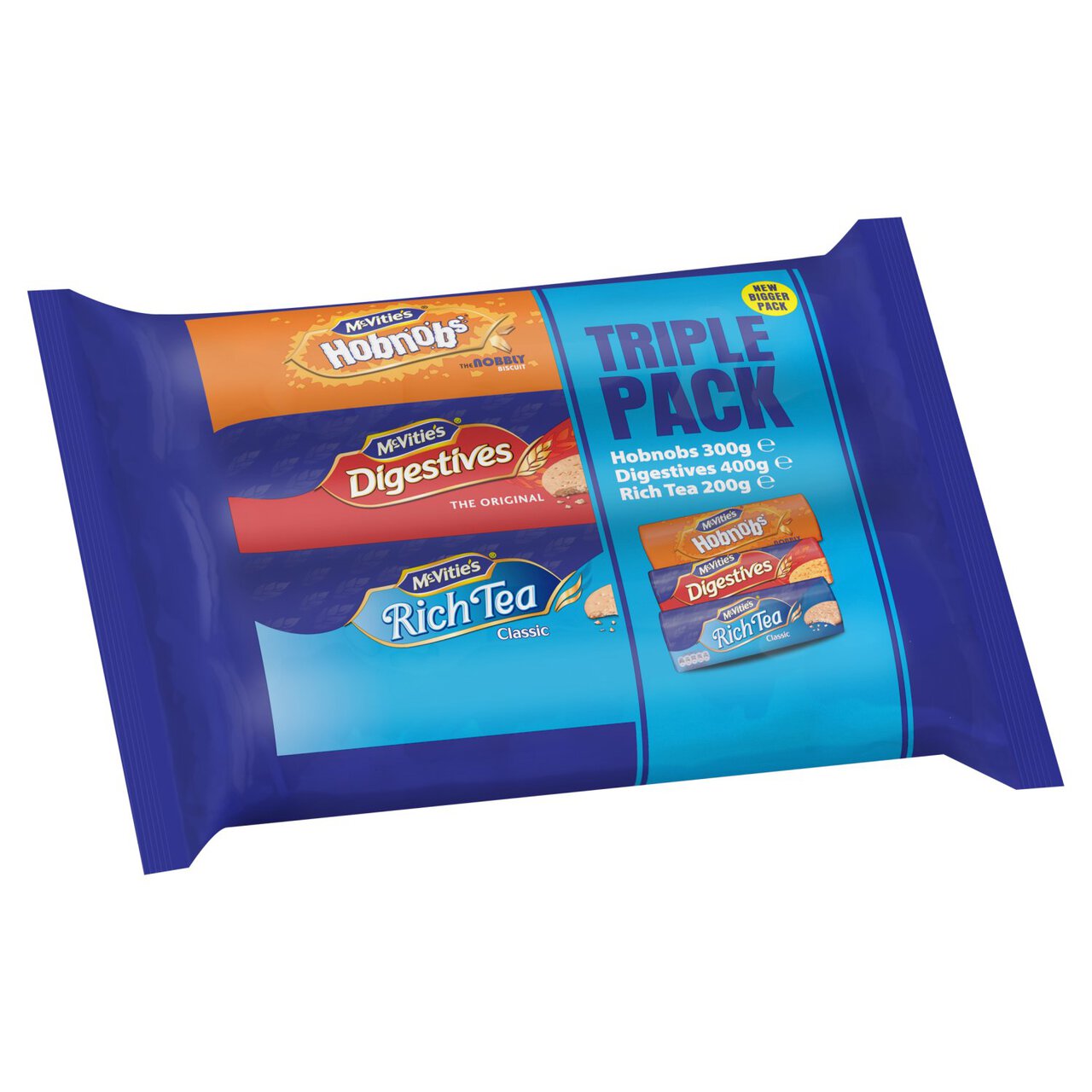 McVitie's Biscuits Triple Pack 855g