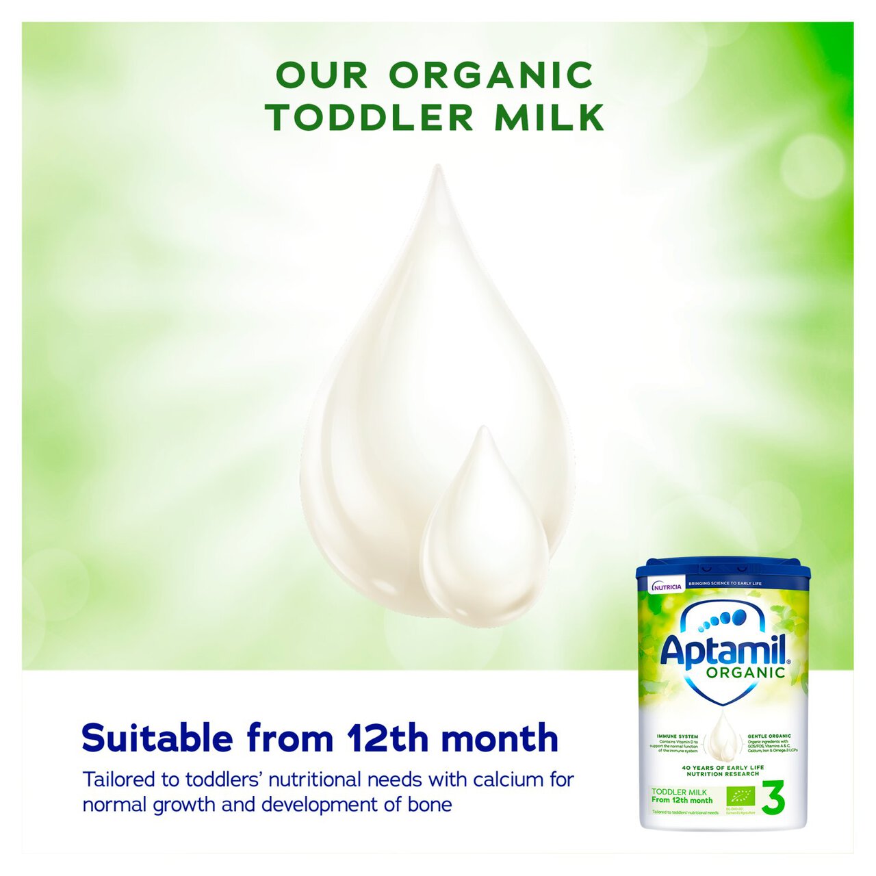 Aptamil 3 Baby Toddler Milk Formula Powder 1+ Years 800g
