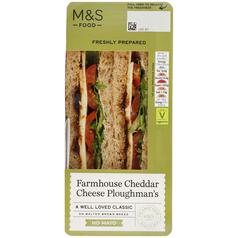 M&S Farmhouse Cheddar Cheese Ploughman's No Mayonnaise