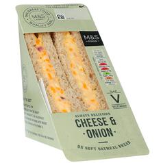 M&S Cheese & Onion Sandwich