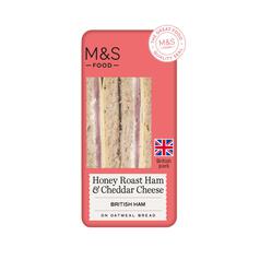 M&S Honey Roast Ham & Cheddar Cheese Sandwich