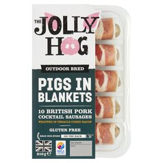 The Jolly Hog Outdoor Bred Pigs in Blankets 210g