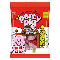 M&S Percy Pig Christmas Fruit Flavour Gums 170g