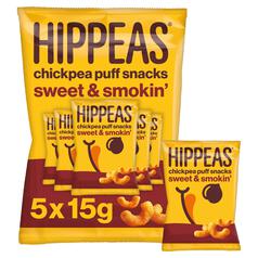 Hippeas Chickpea Puffs - Sweet & Smokin' Multipack 5 x 15g
