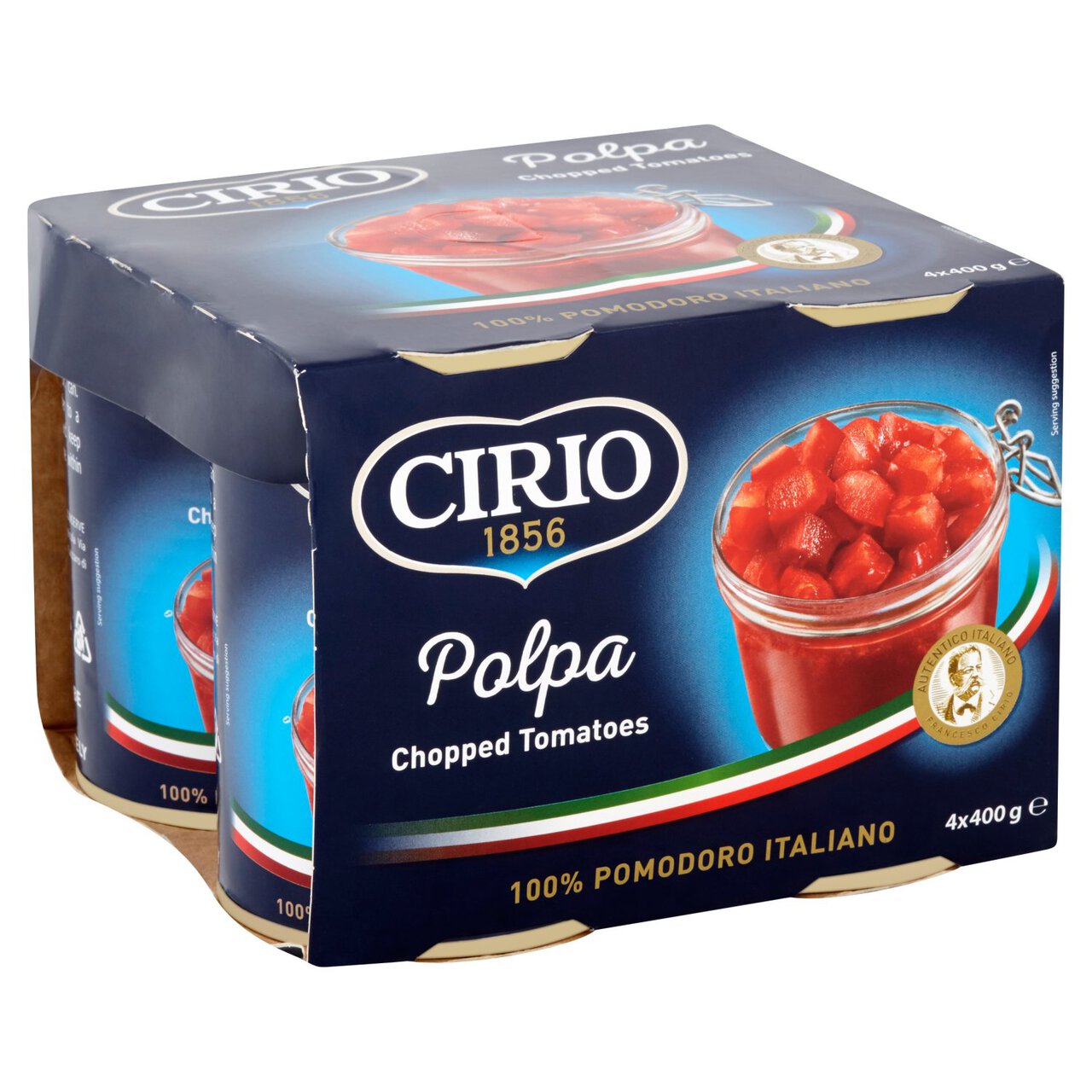 Cirio Italian Chopped Tomatoes 4 x 400g