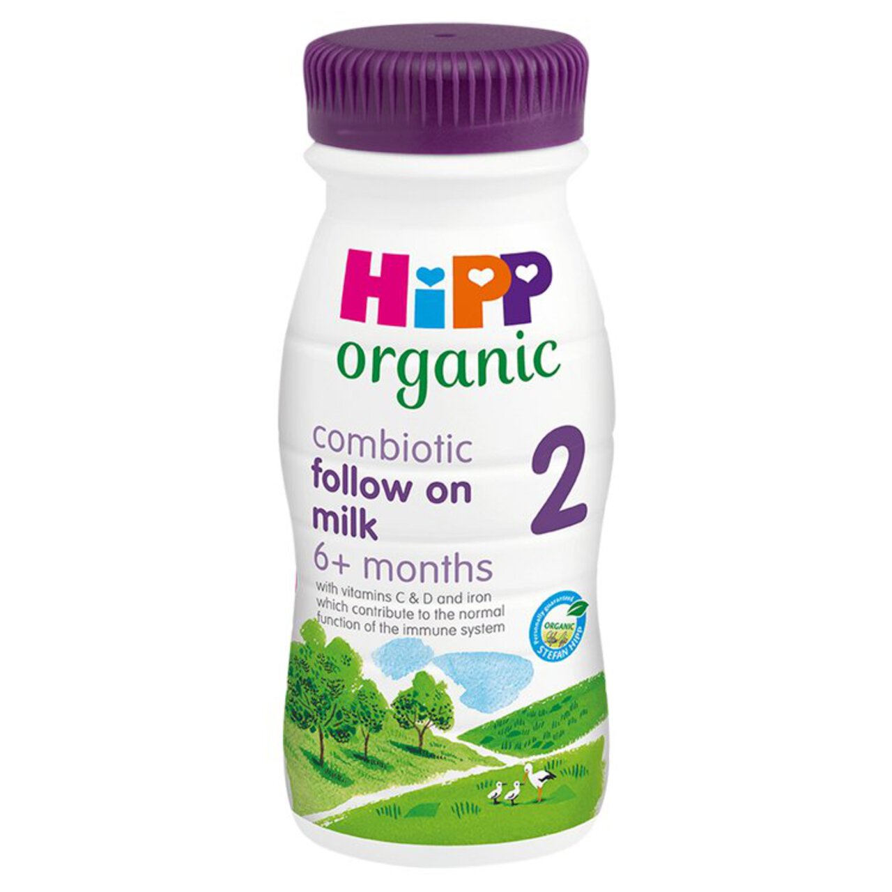 HiPP Organic 2 Follow On Baby Milk Liquid Formula 6-12 months 200ml